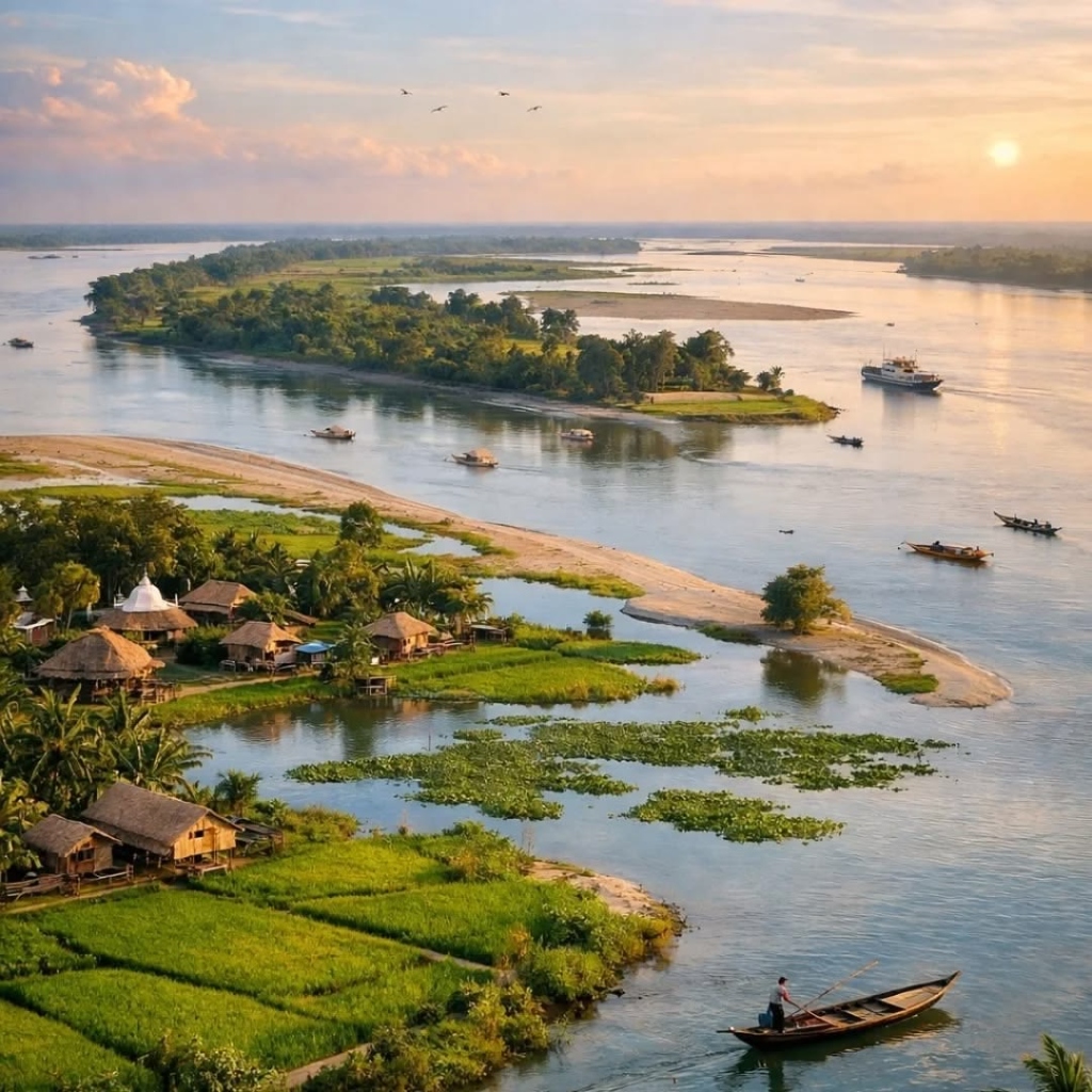 Majuli River Island Brahmaputra